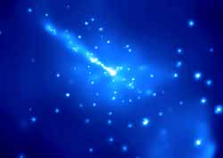 Il getto di centaurus A osservato nei raggi X da Chandra
