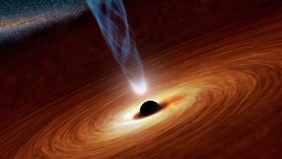 rappresentazione di buco nero